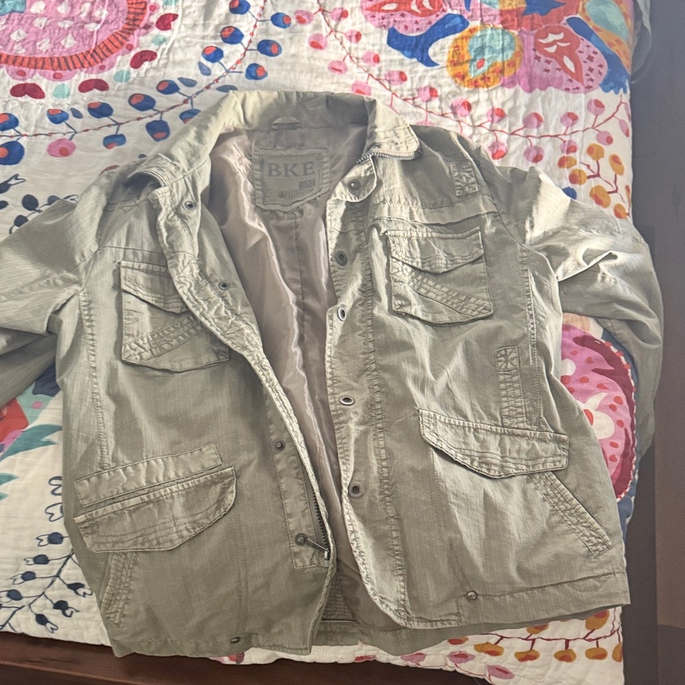BKE Men's Field Jacket in Olive